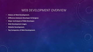 Introduction to Web | PPT