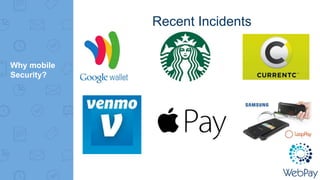 Why mobile
Security?
Recent Incidents
 