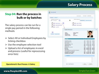 







Operational→ Run Process → Salary
 