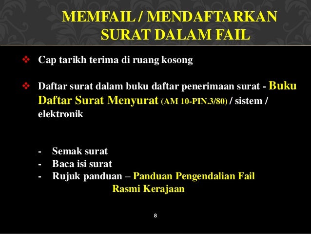 Buku Daftar Rekod Penghantaran Pos Surat Menyurat