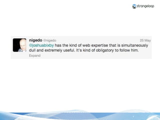 © 2012 Strangeloop Networks   Strangeloop. Faster Websites. Automatically.   4
 