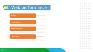 Web Performance & Latest in React | PPTX