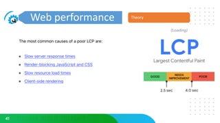 Web Performance & Latest in React | PPTX