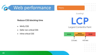 Web Performance & Latest in React | PPTX