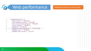 Web Performance & Latest in React | PPTX