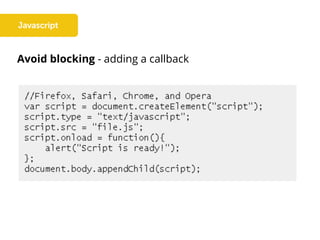 Avoid blocking - adding a callback
 