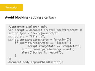 Avoid blocking - adding a callback
 