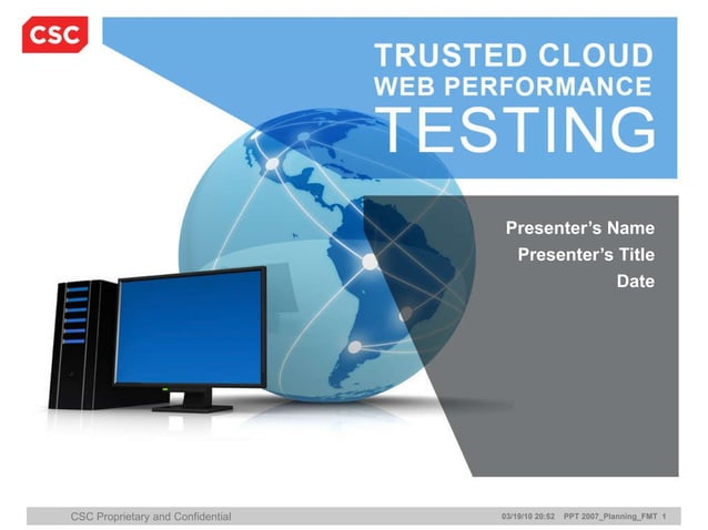 Web Performance Testing | PPT