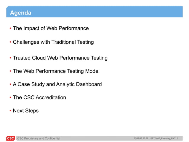 Web Performance Testing | PPT