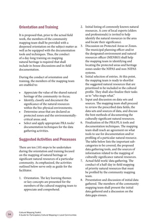 Cultural Mapping Toolkit: Participatory Guide for Local Communities | PDF
