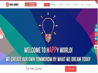 Mobile App Development Company In India - Brill Mindz Technology