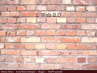 i. Web 2.0 