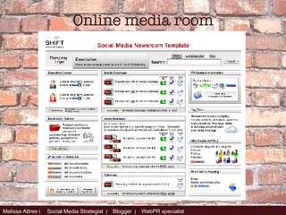Online media room 