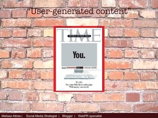 “ User-generated content” 