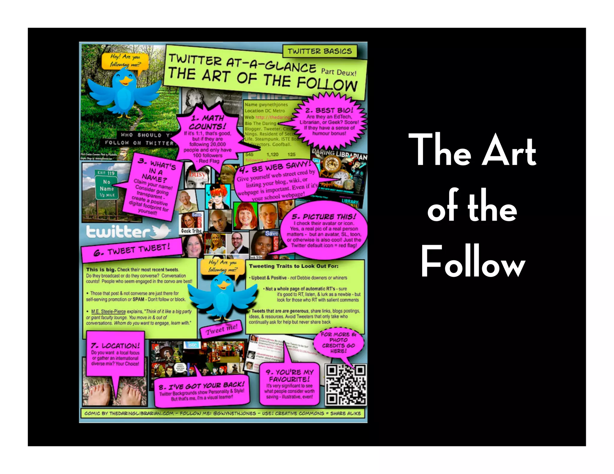 The Art
 of the
Follow
 