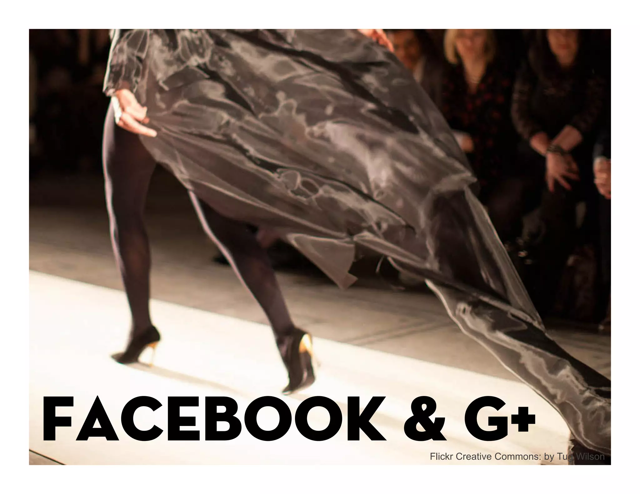 Facebook & G+
             Social media is NOT
             going away…




best to keep in step with it & model
proper use than ﬁght against itFlickr Creative Commons: by Tug Wilson
 