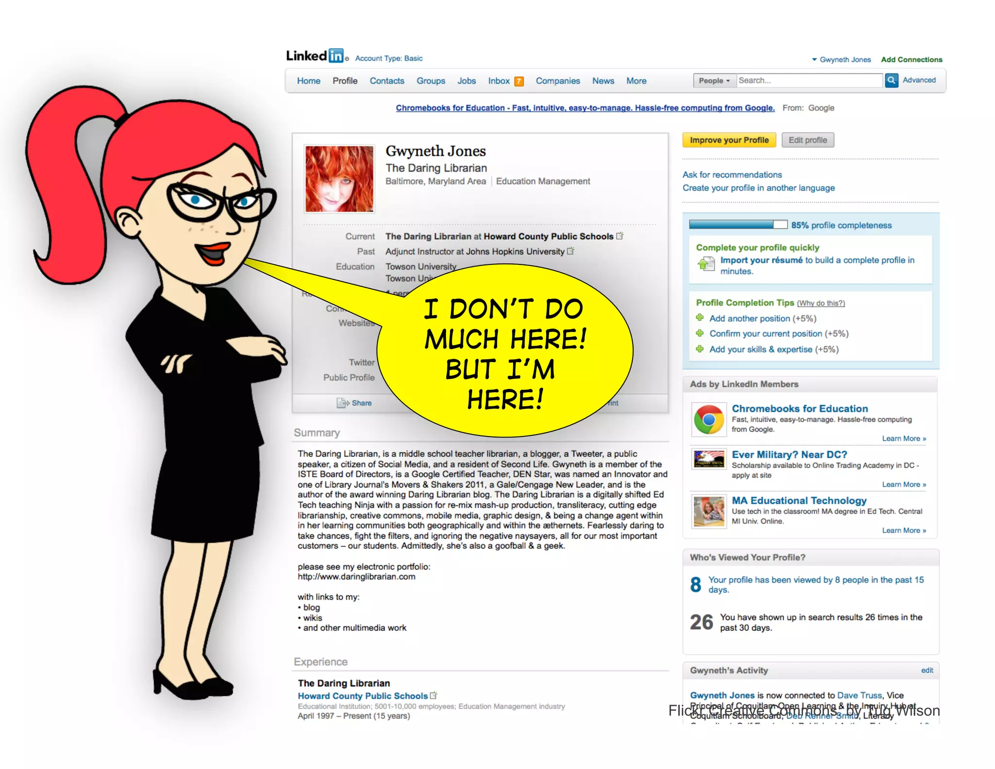 YouTube
Channel
     Flickr Creative Commons: by Tug Wilson
 