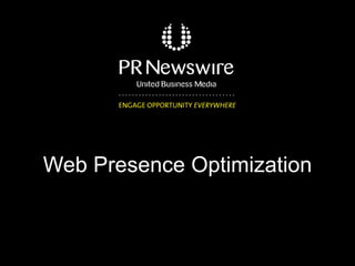 Web Presence Optimization 