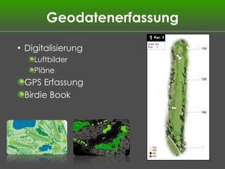 Geodatenerfassung D igitalisierung Luftbilder Pl äne GPS Erfassung Birdie Book 