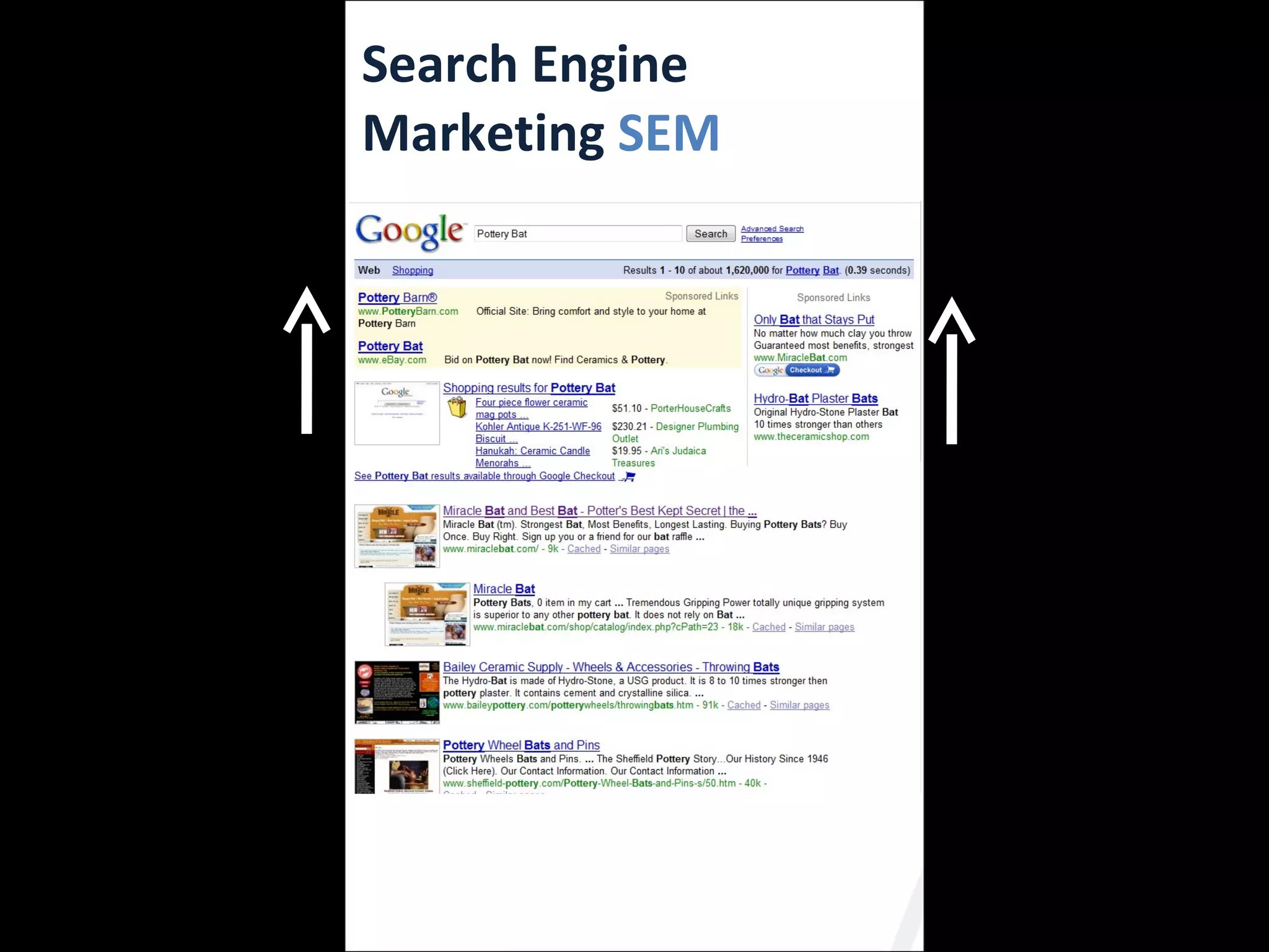 Search Engine Marketing  SEM   