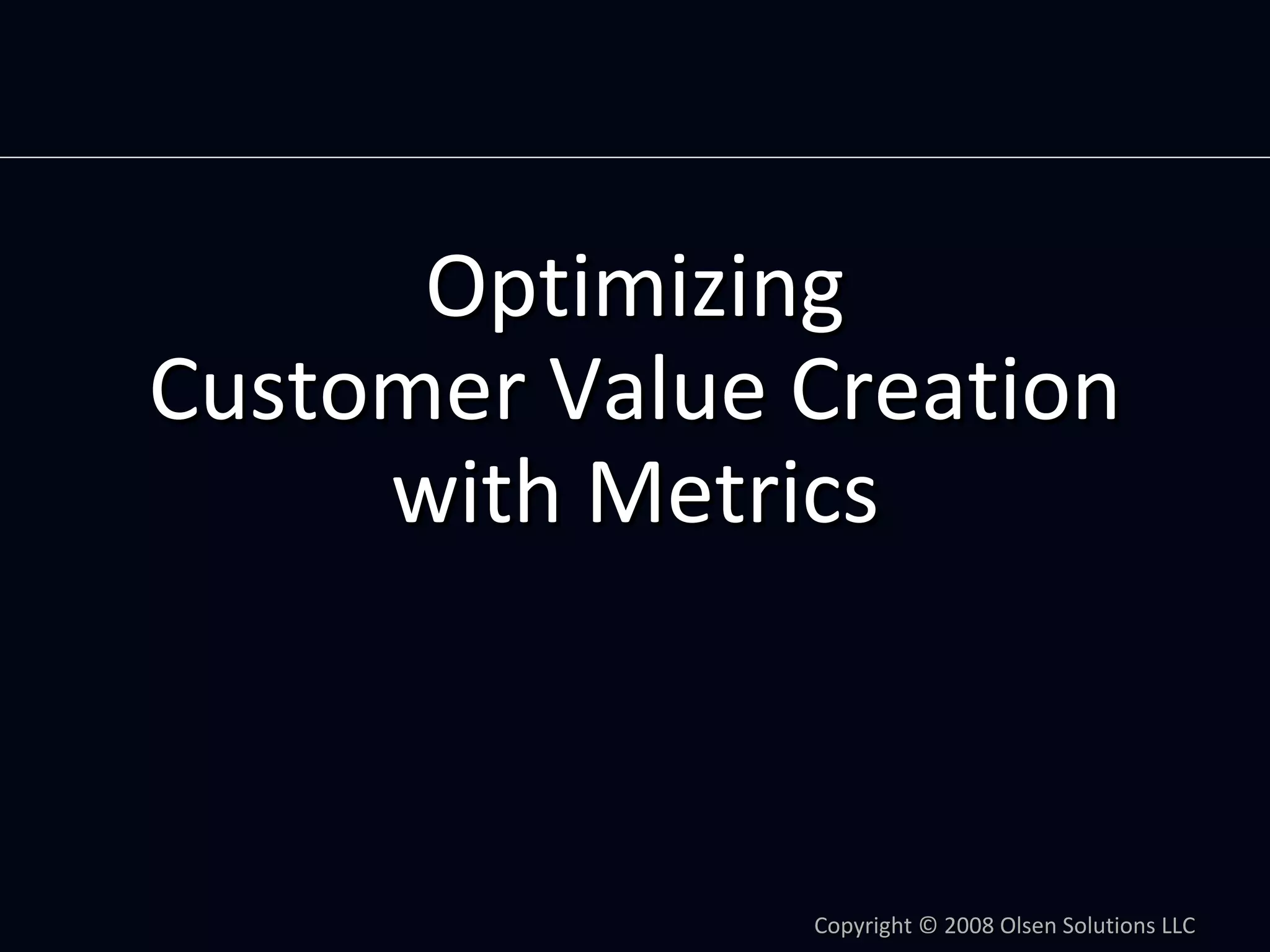 Product Management by Numbers: Using Metrics To Optimize Your Product by Dan Olsen