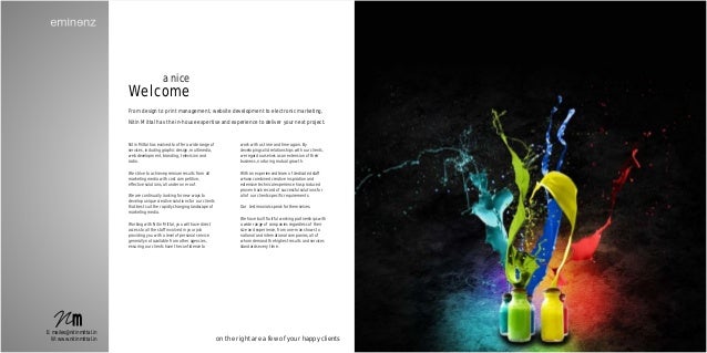 Company Profile - Nitin Mittal :: Creative Advertising Agency