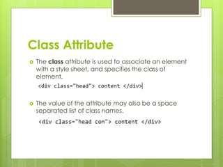 HTML - part 1 | PDF