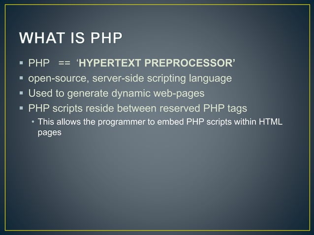 Web programming | PPT