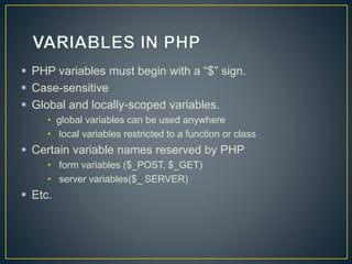 Web programming | PPT