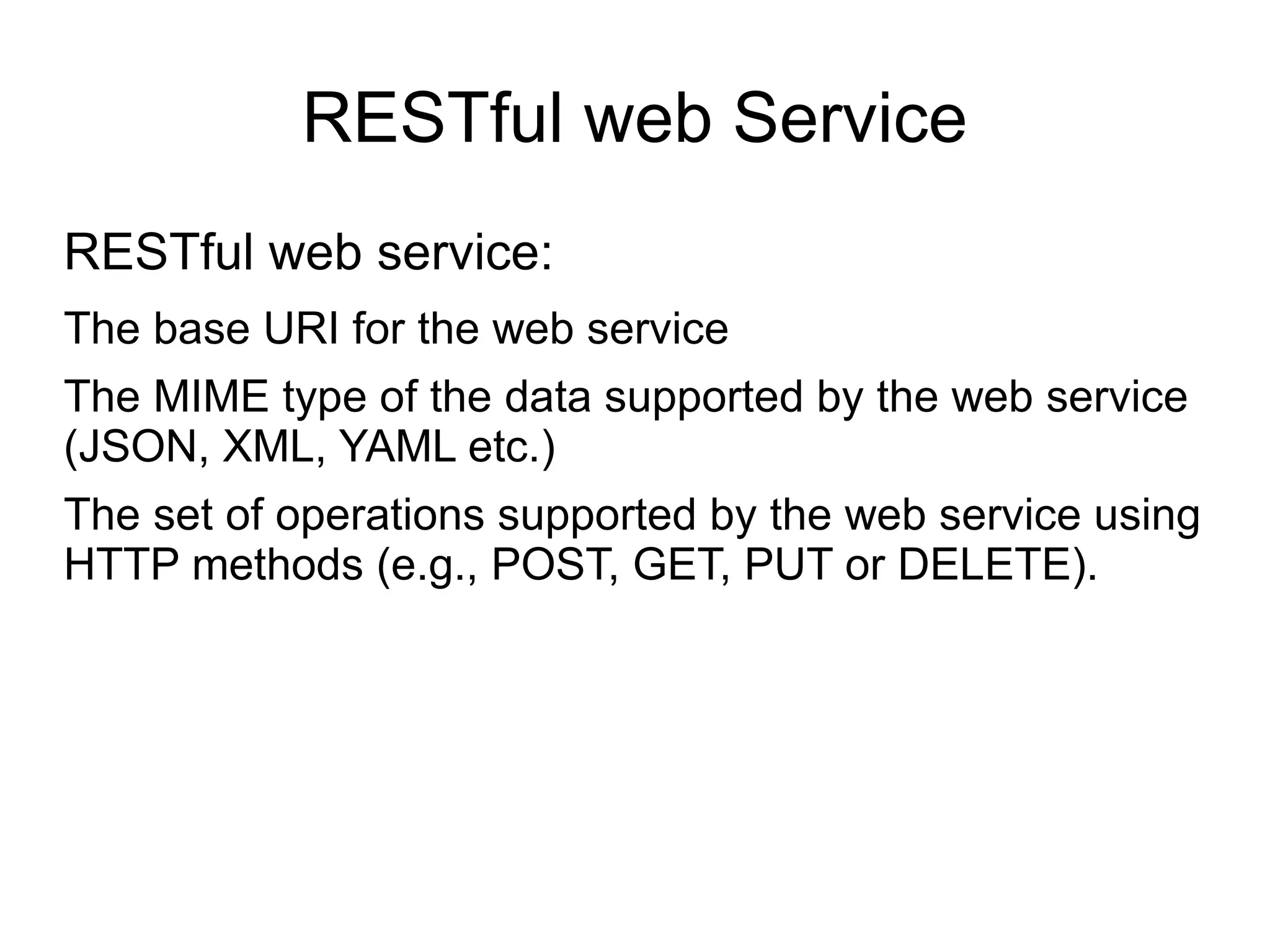 HTTP standars coordinated by The World Wide Web Consortium (w3.org) 