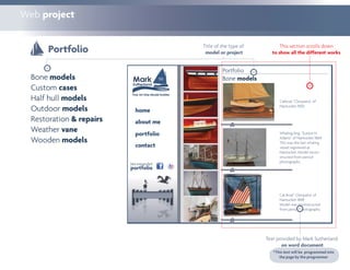 Web Project Presentation Mark Sutherland 2011
