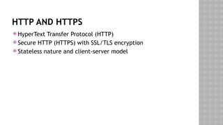 Introduction to Web Communication Protocols | PPTX