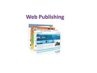 Web Publishing
 
