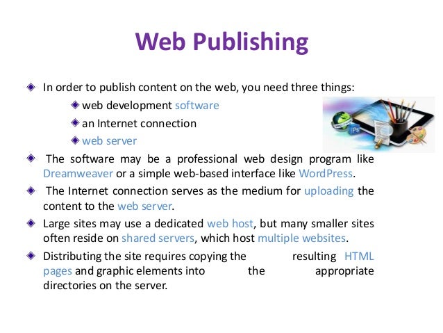 web publishing