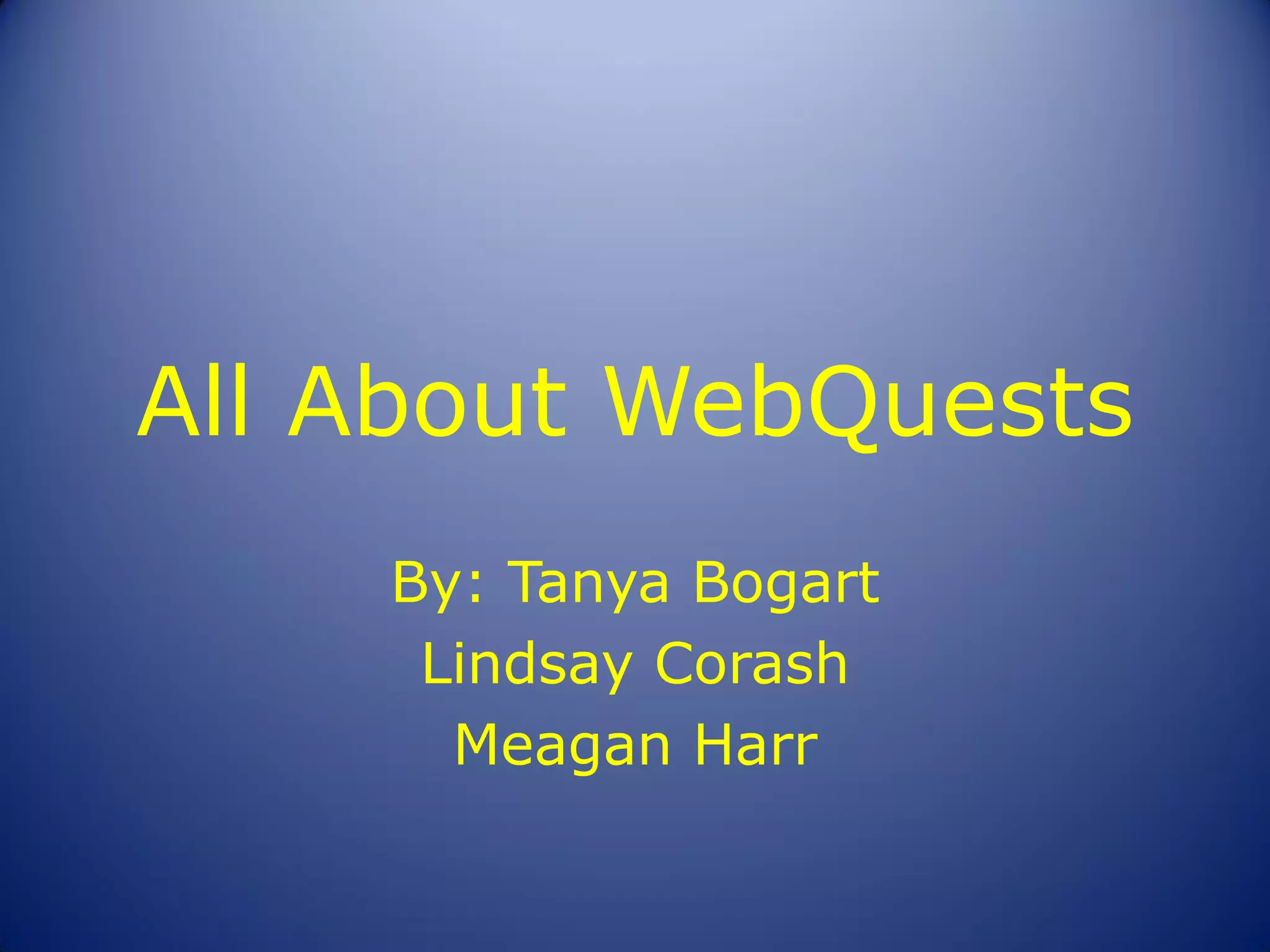 Web Quest