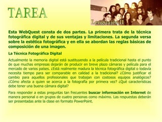 Webquest de Fotografía | PPS