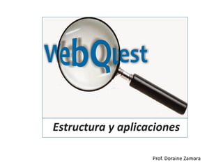 Estructura y aplicaciones
Prof. Doraine Zamora
 