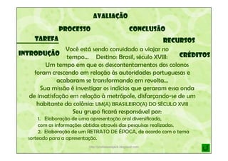 WEBQUEST BRASIL EMANCIPACIONISTA