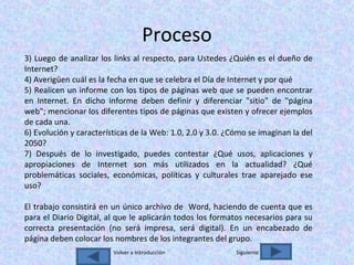 Webquest historia-de-internet | PPS