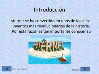 Webquest historia-de-internet | PPS