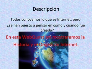 Webquest historia-de-internet | PPS