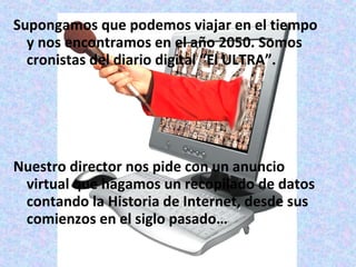 Webquest historia-de-internet | PPS