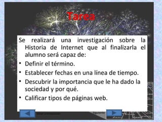 Webquest historia-de-internet | PPS