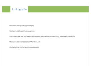 Introduzione ai Webquest