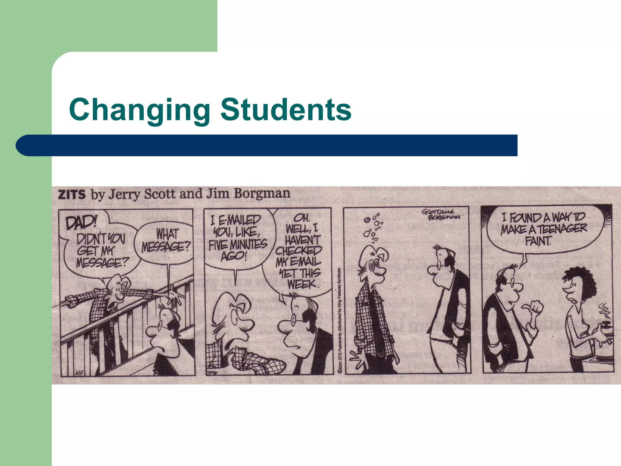 Changing Students 