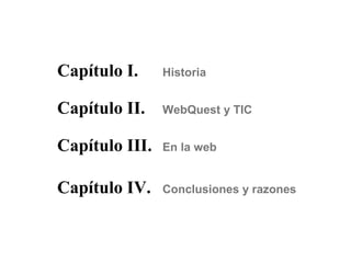 WebQuest y TIC