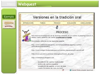 http://mx.geocities.com/cecyta00/maiz/index.htm Webquest http//: Ejemplo 