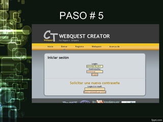 PASO # 5 
 