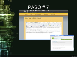 PASO # 7 
 