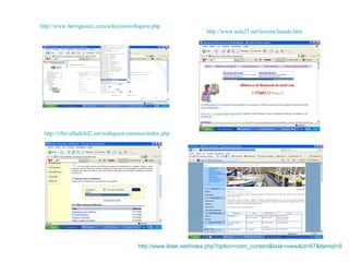 hhh http://cfievalladolid2.net/webquest/common/index.php http :// www.berrigasteiz.com / seleccionwebquest.php http://www.aula21.net/tercera/listado.htm http :// www.iktak.net / index.php?option = com_content&task = view&id =67& Itemid =9 